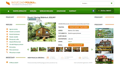 Desktop Screenshot of domkibobrka.bieszczadypolska.pl