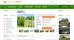 Desktop Screenshot of lesnaprzystan.bieszczadypolska.pl