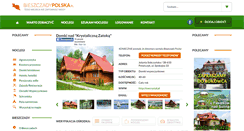 Desktop Screenshot of domkicrystal.bieszczadypolska.pl